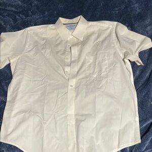 Croft & Barrow White Casual Button Down Shirt